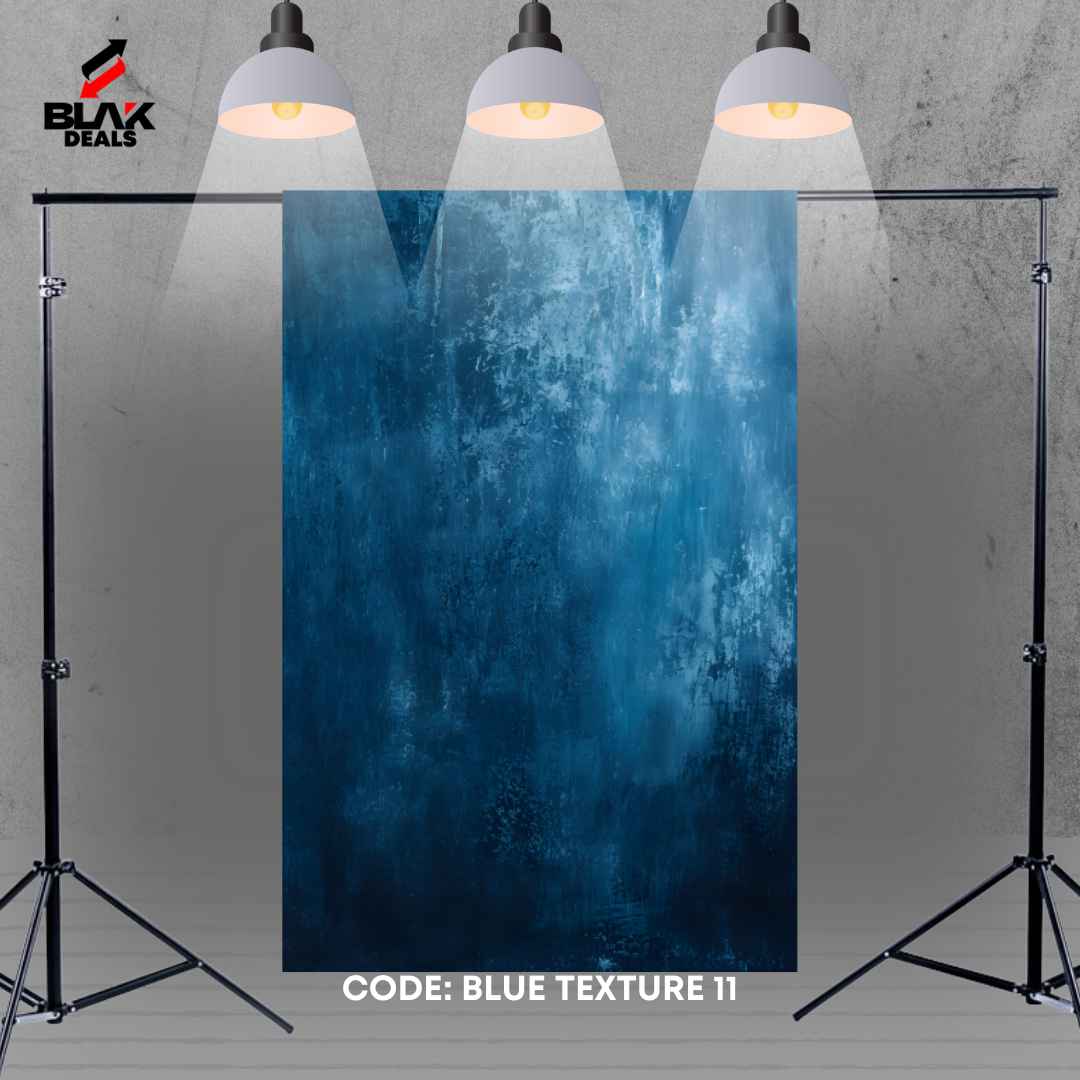 Blue Texture Family Couple Portrait Maternity Photography Backdrop Photoshoot | BLAK Deals