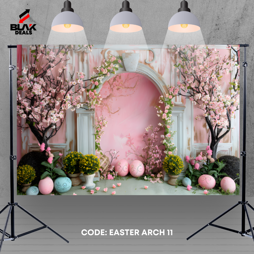 Arc Easter Newborn Toddler Kids Photography Backdrop Photoshoot | BLAK Deals