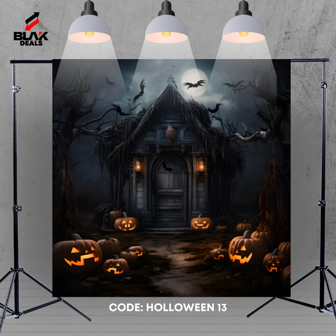 Arc Halloween Photography Backdrop Photoshoot | BLAK Deals