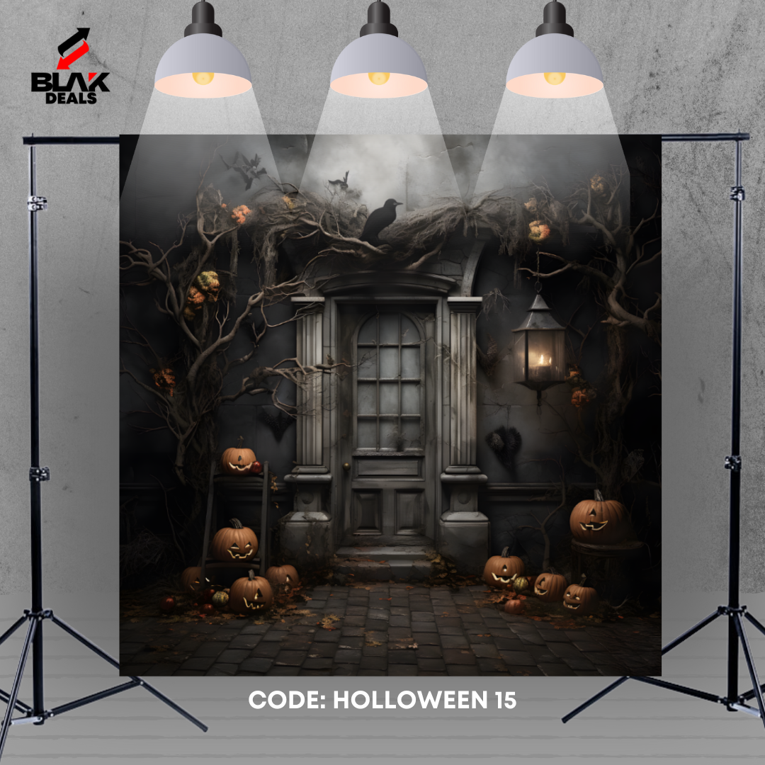 Arc Halloween Photography Backdrop Photoshoot | BLAK Deals