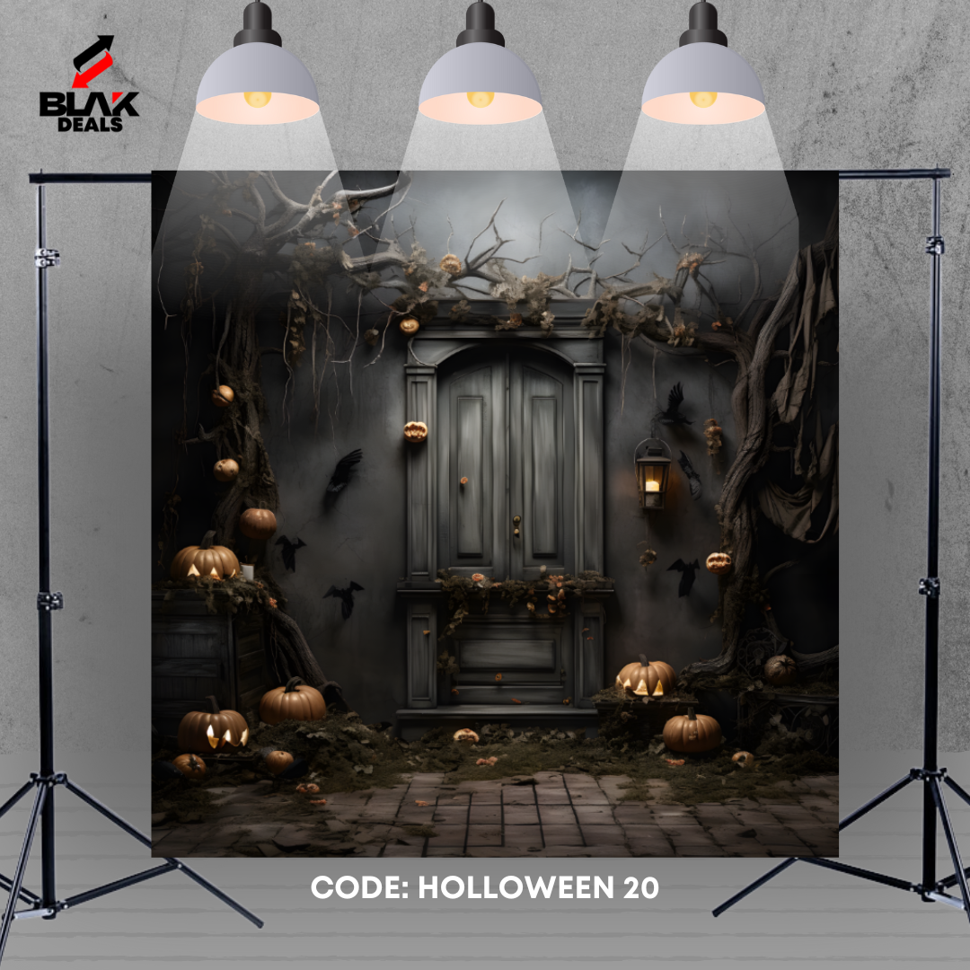 Arc Halloween Photography Backdrop Photoshoot | BLAK Deals