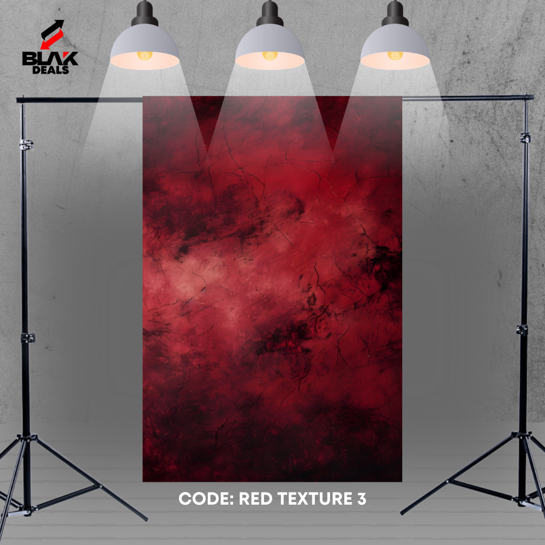 Red Texture Family Couple Portrait Maternity Photography Backdrop Photoshoot | BLAK Deals