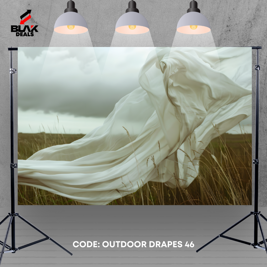 Outdoor Flowing Drapes Family Couple Maternity  Photography Backdrop Photoshoot | BLAK Deals