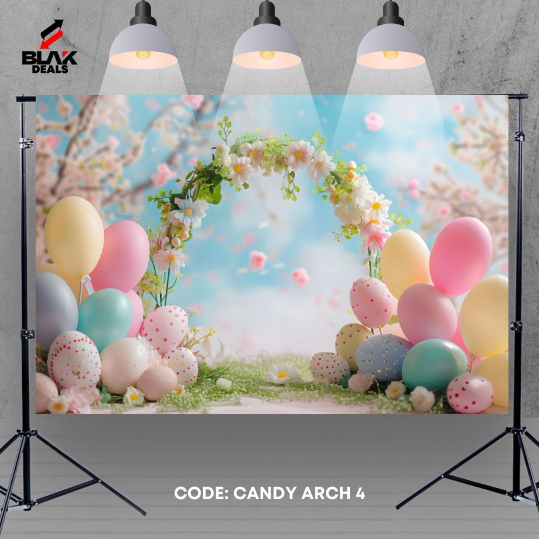 Candy Easter Newborn Toddler Kids Photography Backdrop Photoshoot | BLAK Deals