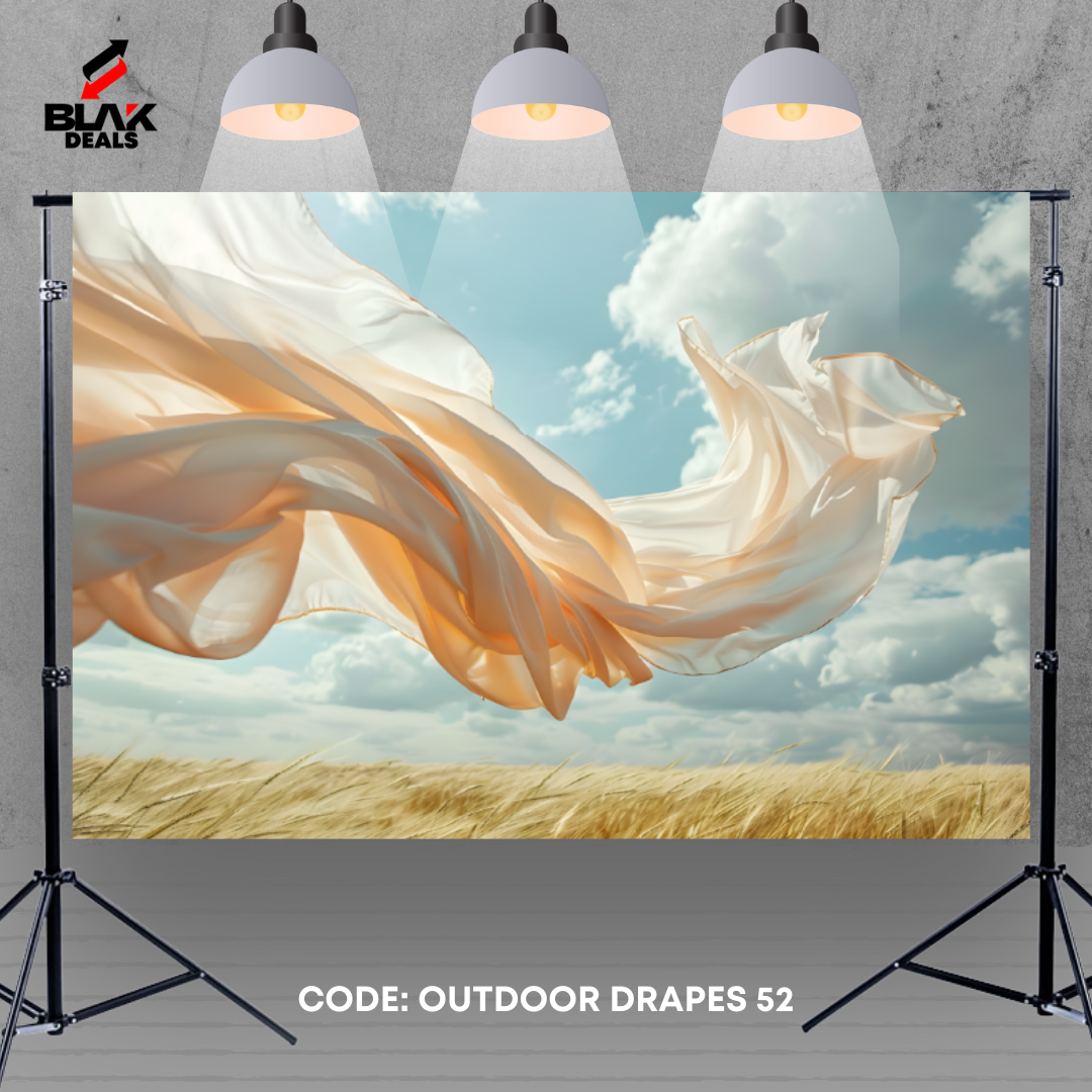 Outdoor Flowing Drapes Family Couple Maternity  Photography Backdrop Photoshoot | BLAK Deals