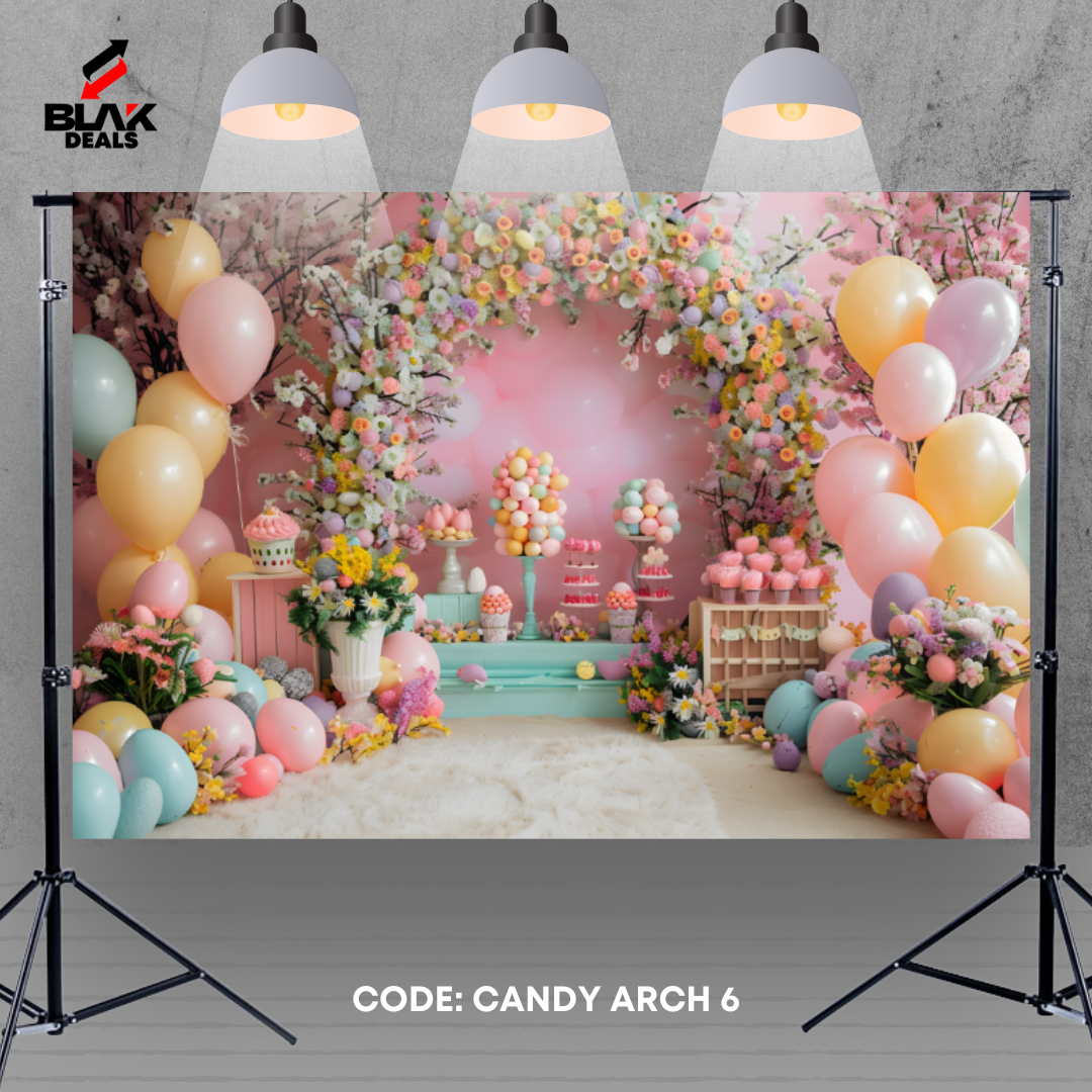 Candy Easter Newborn Toddler Kids Photography Backdrop Photoshoot | BLAK Deals