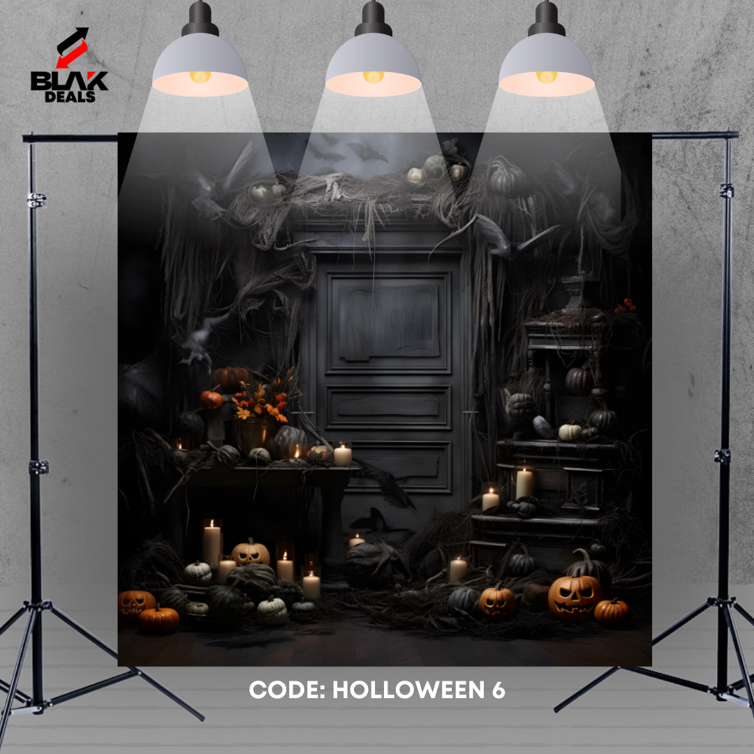 Arc Halloween Photography Backdrop Photoshoot | BLAK Deals