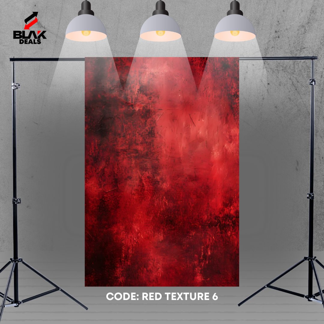 Red Texture Family Couple Portrait Maternity Photography Backdrop Photoshoot | BLAK Deals