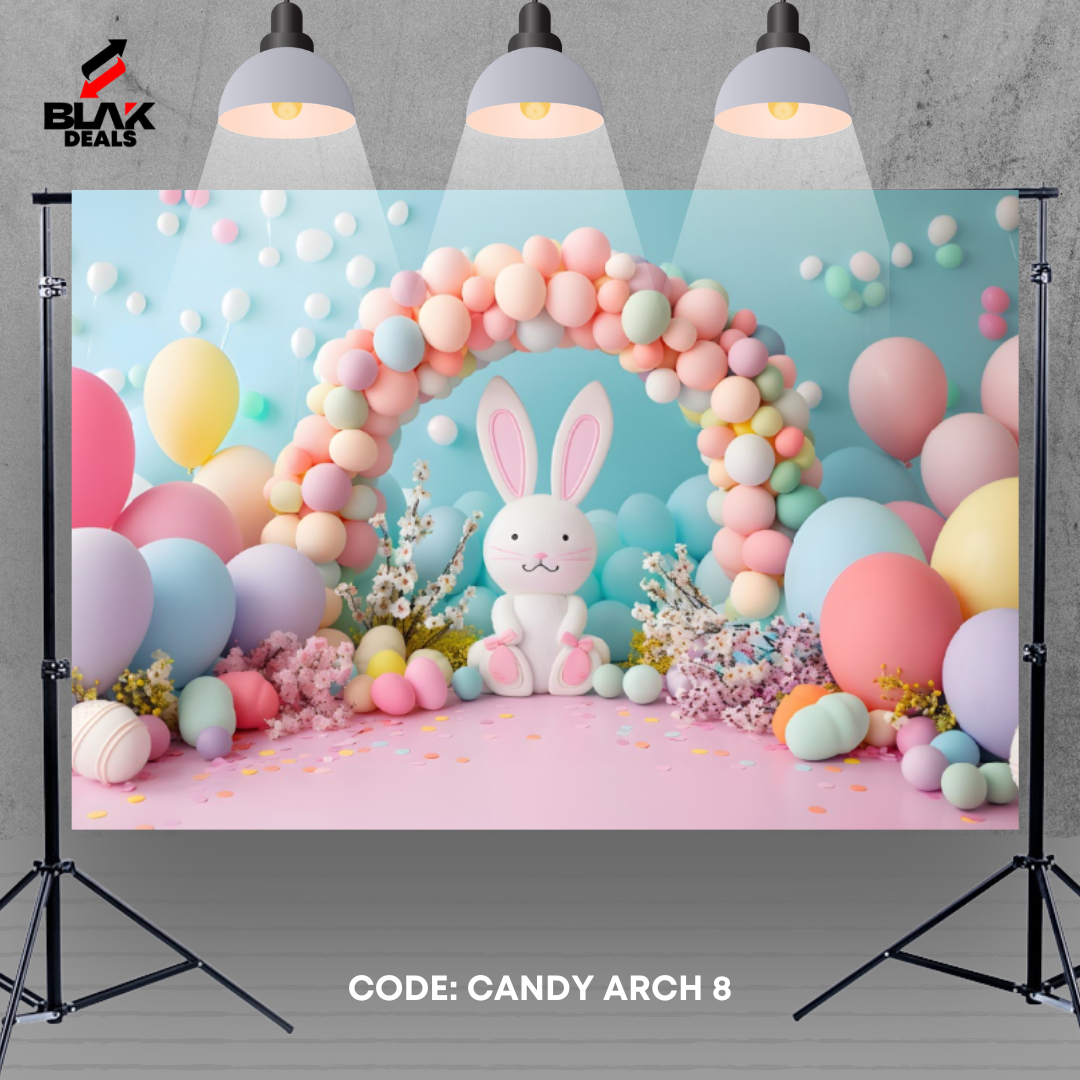 Candy Easter Newborn Toddler Kids Photography Backdrop Photoshoot | BLAK Deals