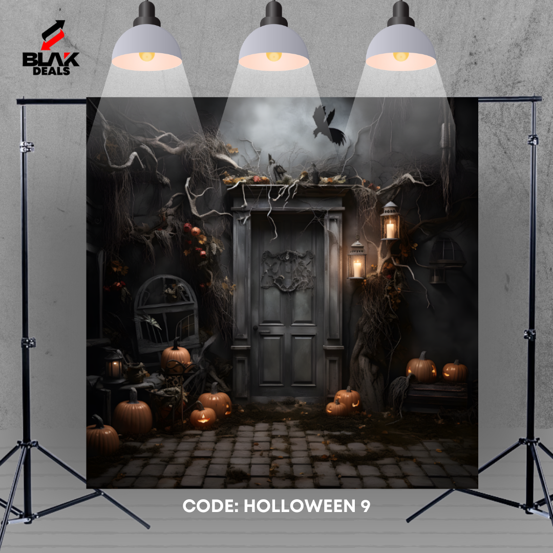 Arc Halloween Photography Backdrop Photoshoot | BLAK Deals