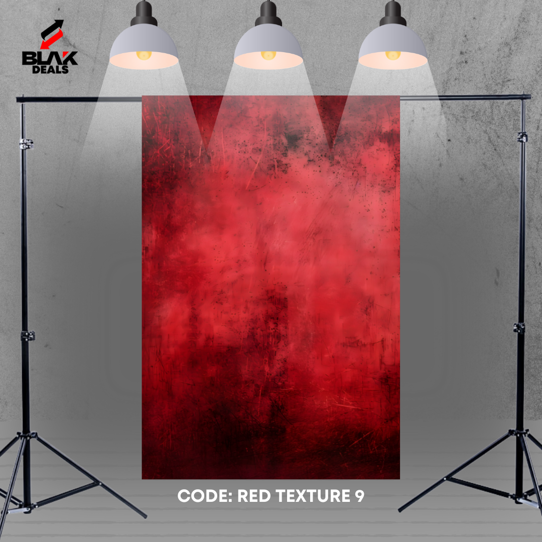 Red Texture Family Couple Portrait Maternity Photography Backdrop Photoshoot | BLAK Deals