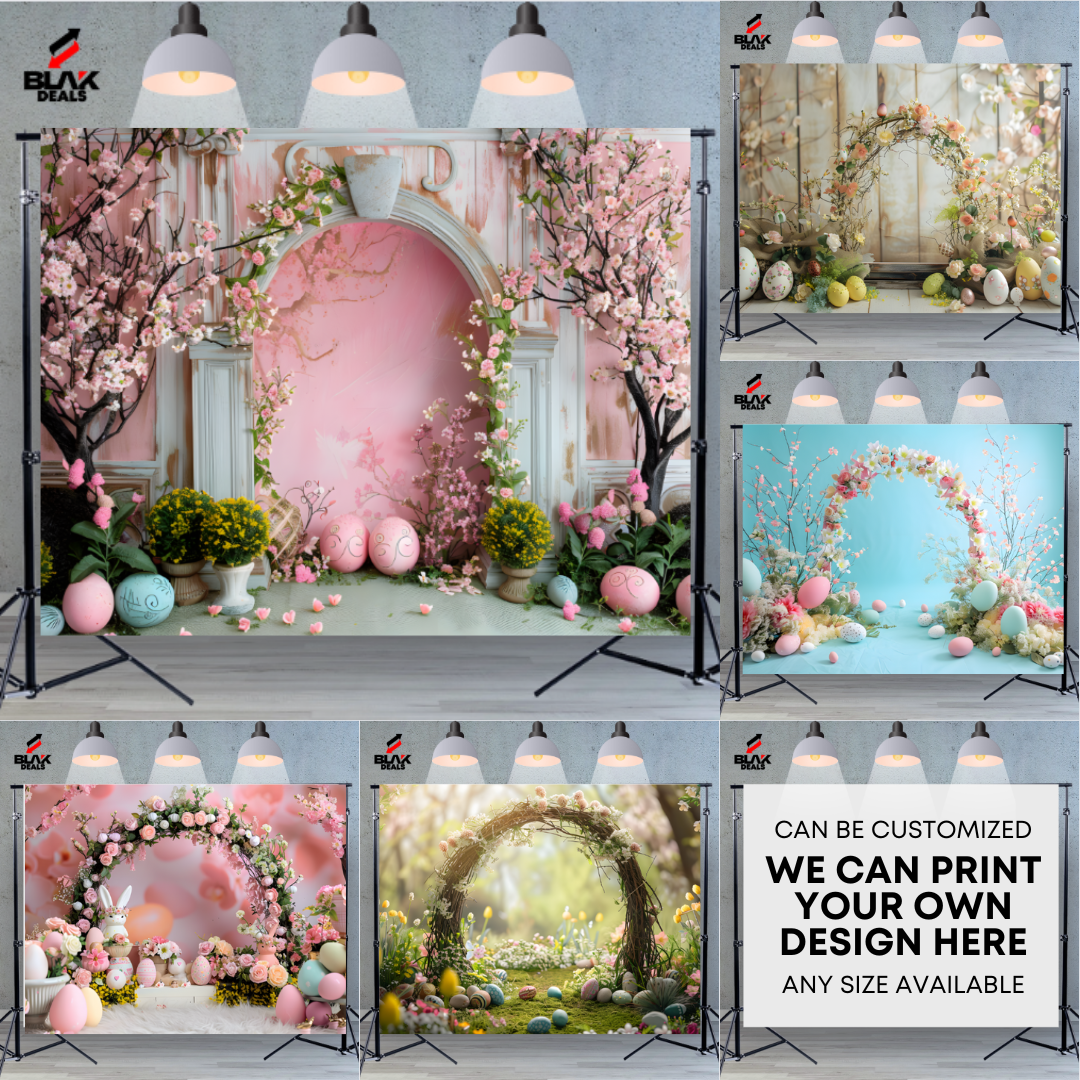 Arc Easter Newborn Toddler Kids Photography Backdrop Photoshoot | BLAK Deals