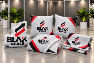 BLAK Deals printed bags, apparel and home essentials